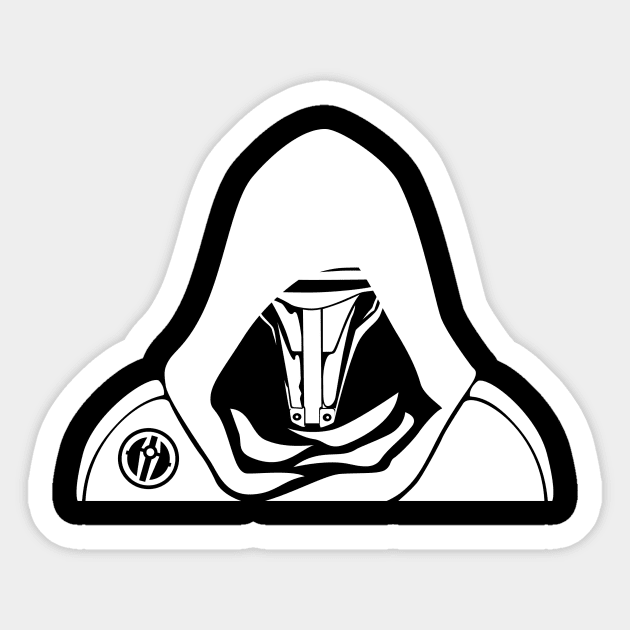 Darth Revan Peekaboo Sticker by HelveticaHero